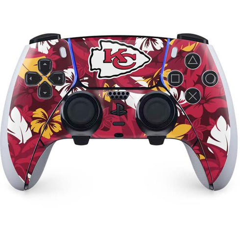 NFL Kansas City Chiefs Tropical Print PlayStation PS5 Skins