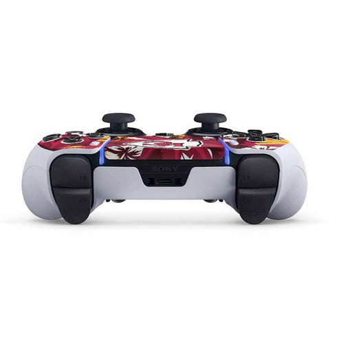 NFL Kansas City Chiefs Tropical Print PS5 DualSense Edge Pro Controller Skin