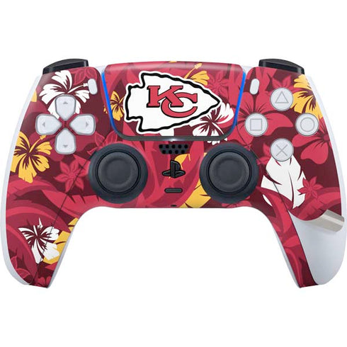 NFL Kansas City Chiefs Tropical Print PS5 Pro Bundle Skin