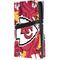 NFL Kansas City Chiefs Tropical Print PS5 Pro Disk Console Skin