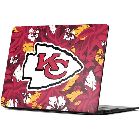 NFL Kansas City Chiefs Tropical Print Surface Laptop 7 13.8in Skin