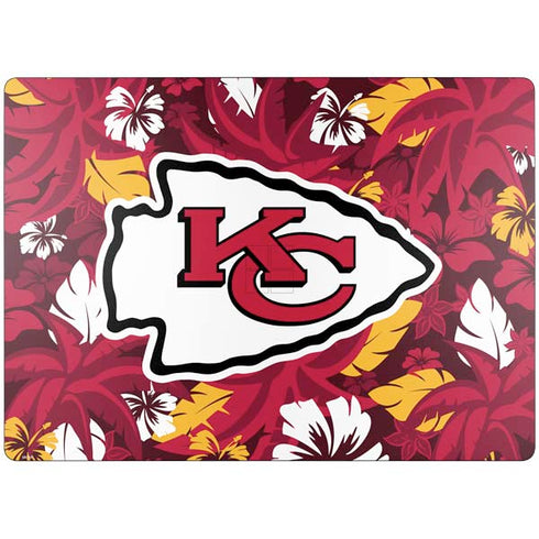 NFL Kansas City Chiefs Tropical Print Surface Laptop 7 13.8in Skin