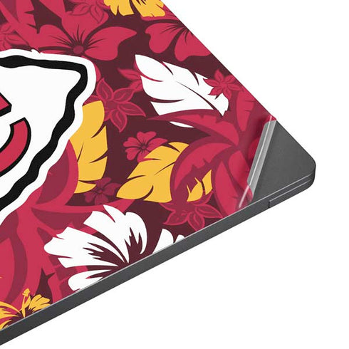 NFL Kansas City Chiefs Tropical Print Surface Laptop 7 13.8in Skin