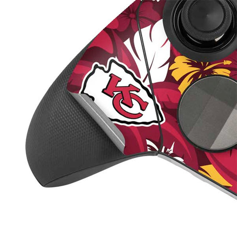 NFL Kansas City Chiefs Tropical Print Xbox Elite Wireless Controller Series 2 Skin