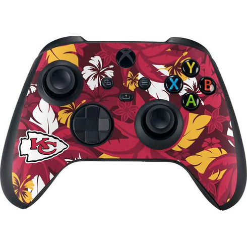 NFL Kansas City Chiefs Tropical Print Xbox Series X Skins