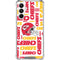 NFL Kansas City Chiefs White Blast Galaxy A16 5G Clear Case