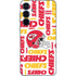 NFL Kansas City Chiefs White Blast Galaxy A35 5G Skin