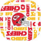 NFL Kansas City Chiefs White Blast Galaxy Buds Live Skin