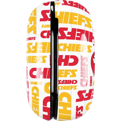 NFL Kansas City Chiefs White Blast Galaxy Buds Live Skin