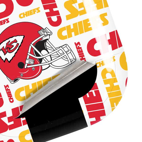 NFL Kansas City Chiefs White Blast Galaxy Buds Live Skin