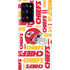 NFL Kansas City Chiefs White Blast Galaxy Cases