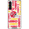 NFL Kansas City Chiefs White Blast Galaxy S24 FE Clear Case