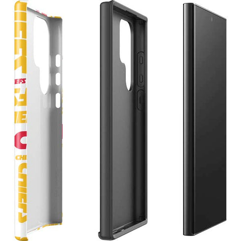 NFL Kansas City Chiefs White Blast Galaxy S25 Ultra Impact Case