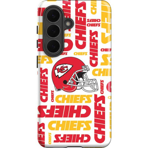 NFL Kansas City Chiefs White Blast Galaxy S26 Impact Case