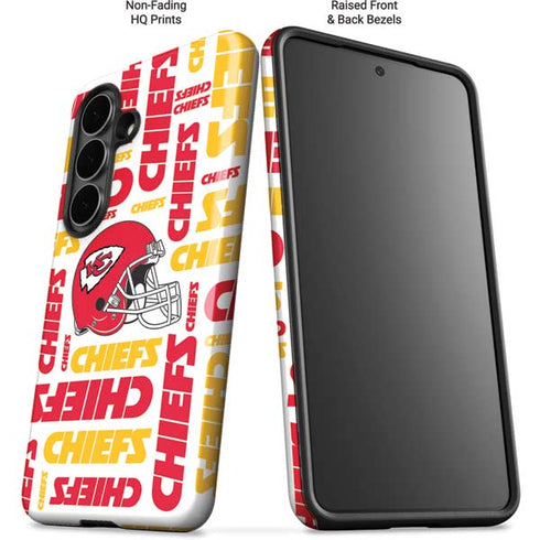 NFL Kansas City Chiefs White Blast Galaxy S26 Impact Case