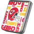 NFL Kansas City Chiefs White Blast Galaxy Z Flip6 Skin