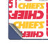 NFL Kansas City Chiefs White Blast Galaxy Z Fold6 Skin