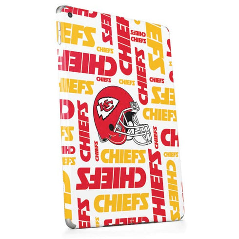 NFL Kansas City Chiefs White Blast Apple iPad Skin