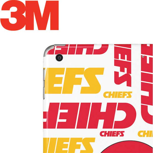 NFL Kansas City Chiefs White Blast Apple iPad Skin