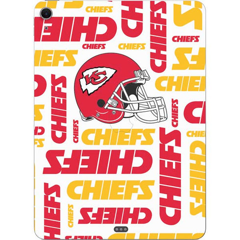 NFL Kansas City Chiefs White Blast Apple iPad Air Skin