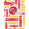 NFL Kansas City Chiefs White Blast Apple iPad Air Skin