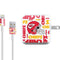 NFL Kansas City Chiefs White Blast iPad Charger (10W USB) Skin