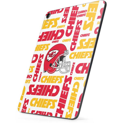 NFL Kansas City Chiefs White Blast Apple iPad Pro Skin