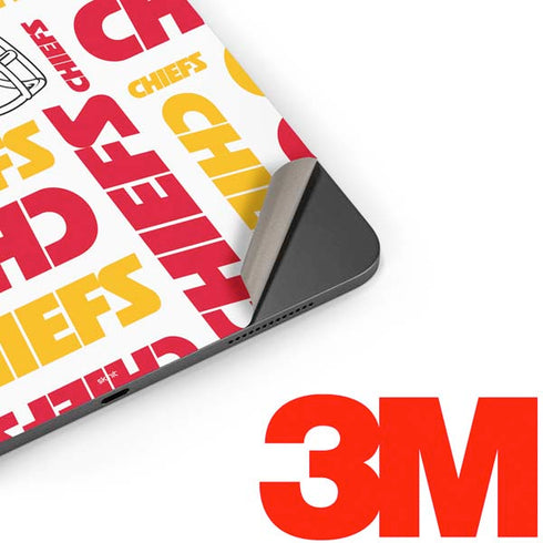 NFL Kansas City Chiefs White Blast Apple iPad Pro Skin