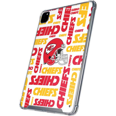 NFL Kansas City Chiefs White Blast iPad Cases