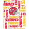 NFL Kansas City Chiefs White Blast iPad Pro 13in M4 (2024) Skin