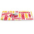 NFL Kansas City Chiefs White Blast iPad Pro 13in M4 (2024) Skin