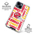 NFL Kansas City Chiefs White Blast iPhone 15 Clear Case