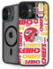 NFL Kansas City Chiefs White Blast iPhone 16 Kickstand Case