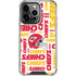 NFL Kansas City Chiefs White Blast iPhone 16 Pro Clear Case