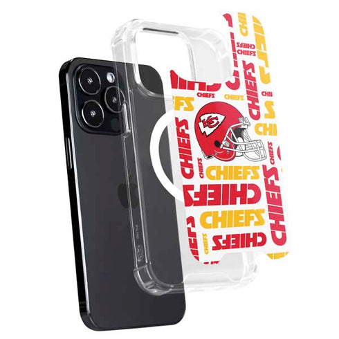 NFL Kansas City Chiefs White Blast iPhone 16 Pro MagSafe Case