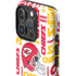 NFL Kansas City Chiefs White Blast iPhone 16 Pro Max Impact Case