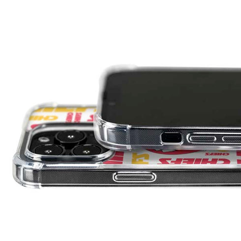 NFL Kansas City Chiefs White Blast iPhone 16 Pro Max MagSafe Case