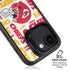 NFL Kansas City Chiefs White Blast iPhone 16e Kickstand Case