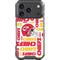NFL Kansas City Chiefs White Blast iPhone 18 Pro Clear Case