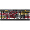 NFL Kansas City Chiefs White Blast K95 RGB PLATINUM Mechanical Gaming Keyboard Skin