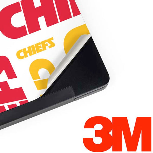 NFL Kansas City Chiefs White Blast Dell Latitude Skin