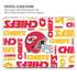 NFL Kansas City Chiefs White Blast MacBook Cases