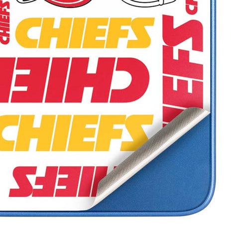 NFL Kansas City Chiefs White Blast Moto G Play 4G (2024) Skin