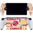 NFL Kansas City Chiefs White Blast PlayStation Portal Remote Player Skin