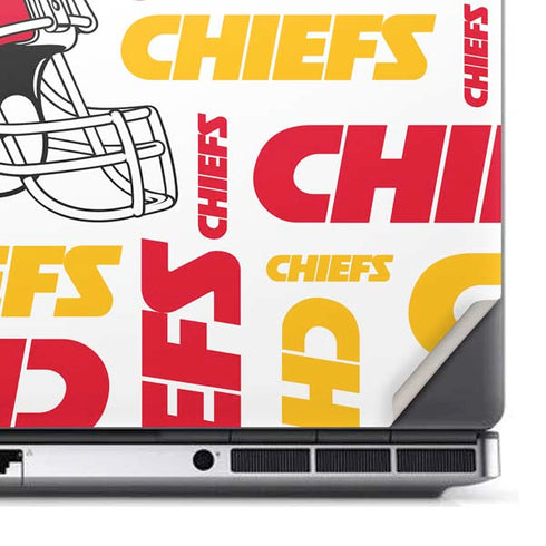 NFL Kansas City Chiefs White Blast Dell Precision Skin