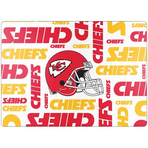 NFL Kansas City Chiefs White Blast Surface Laptop 7 15in Skin