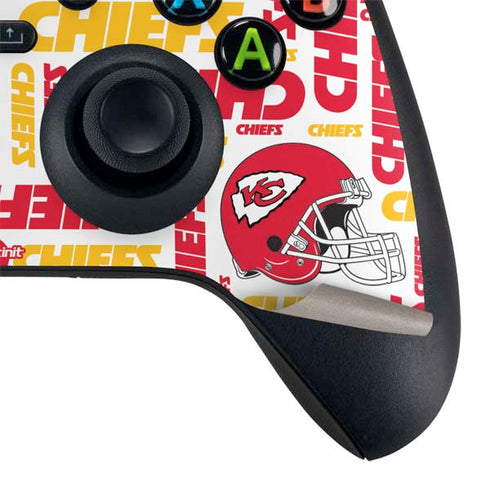 NFL Kansas City Chiefs White Blast XBox Series X Digital Edition Bundle Skin