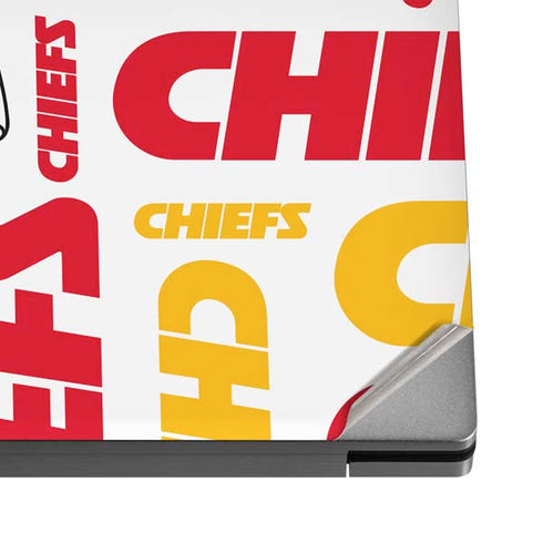 NFL Kansas City Chiefs White Blast Dell XPS Skin