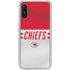 NFL Kansas City Chiefs White Striped Galaxy Cases