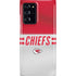 NFL Kansas City Chiefs White Striped Galaxy Cases